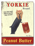 Yorkie Peanut Butter Insegne di legno Yorkie Peanut Butter Insegne di legno