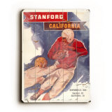 Stanford VS University of California Berkeley Wood Sign