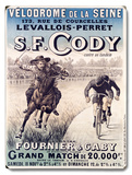 S.F. Cody Wood Sign