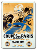 Coupes de Paris/1955 Wood Sign