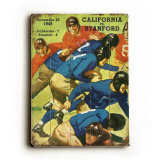 University of California, Berkeley VS Stanford Wood Sign