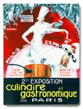 Exposition Culinaire et Gastronomique de Paris Wood Sign