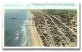 Hermosa Beach Cartel de madera Hermosa Beach Cartel de madera