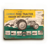 Lightweight Ford Tractor & Ferguson Wood Sign