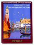 Venice Italian Gondola Travel Wood Sign