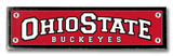 Ohio State Buckeyes Wood Sign