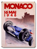 1948 Monaco Grand Prix Insegne di legno 1948 Monaco Grand Prix Insegne di legno