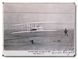 Wright Brothers Flight at Kitty Hawk Wood Sign