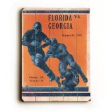 University of Florida VS University of Georgia Wood Sign