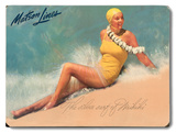 The Silver Surf of Waikiki - Matson Lines Wood Sign