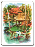 Samoa Wood Sign