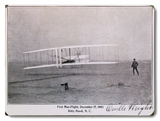 Wright Brothers Flight at Kitty Hawk Cartel de madera Wright Brothers Flight at Kitty Hawk Cartel de madera
