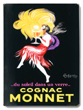 Cognac Monnet Houten bord