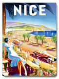Nice Riviera Beach Resort Wood Sign