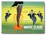 Marie Claire Wood Sign