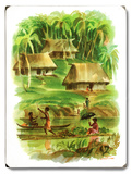Fiji Wood Sign