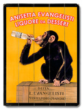 Anisetta Evangelisti Wood Sign Anisetta Evangelisti Wood Sign