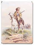 The Scout Buffalo Bill Cody Wood Sign