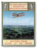 Dayton Ohio Air Aviation Show Wood Sign