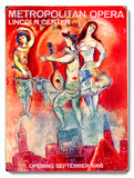 1966 Metropolitan Opera Houten bord