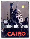 The Continental Savoy Insegne di legno The Continental Savoy Insegne di legno