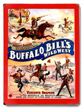 Buffalo Bill's Wild West Wood Sign