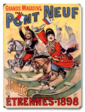 Pont Neuf French Kids Toys Poster Wood Sign