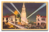 Carthay Circle Theater Wood Sign