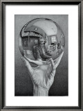 Mano con esfera reflectante Pósters por M. C. Escher Mano con esfera reflectante Pósters por M. C. Escher