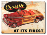 Cruisin' Wood Sign