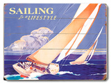 Sailing is a Lifestyle Wood Sign