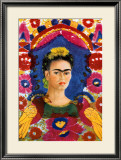 Der Rahmen Poster von Frida Kahlo