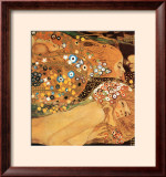 Vannslanger II, ca. 1907 (detalj) (Water Serpents II, c.1907 (detail)) Posters av Gustav Klimt Vannslanger II, ca. 1907 (detalj) (Water Serpents II, c.1907 (detail)) Posters av Gustav Klimt