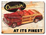Cruisin' Wood Sign