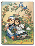 raggedy Ann & Andy Wood Sign