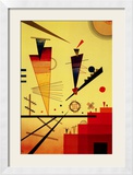 Estructura alegre Póster por Wassily Kandinsky Estructura alegre Póster por Wassily Kandinsky
