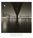 Brooklyn Bridge Study 2, NY 2006 Affiche par Michael Kenna
