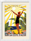 Soleil Toute Lannee Poster autor Roger Broders Soleil Toute Lannee Poster autor Roger Broders