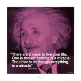 Albert Einstein: Miracle Affiches