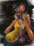 She Grooves Prints by David Garibaldi
