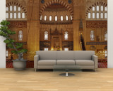 Interiors of a Mosque, Selimiye Mosque, Edirne, Turkey Wall Mural – Large
