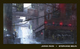 Japan Rain Art by Stéphane Belin