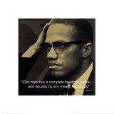 Malcom X: By Any Means Necessary Posters