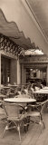 Cafe la Nuit Print by Alan Blaustein