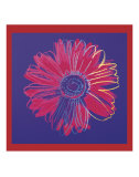 Daisy, c.1982  (blue and red) Affiches par Andy Warhol