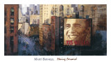 Obama: Moving Forward Prints by Marti Bofarull