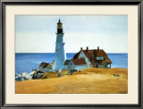 Lighthouse, Porthead Láminas por Edward Hopper
