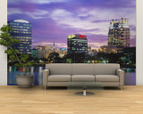 Panoramic View of an Urban Skyline at Night, Orlando, Florida, USA Wall Mural – Large