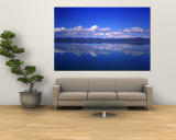 Reflection of Clouds in Water, OlfUSA, Iceland Wall Mural