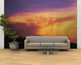 Clouds at Dusk, Douglas County, Colorado, USA Wall Mural – Large
